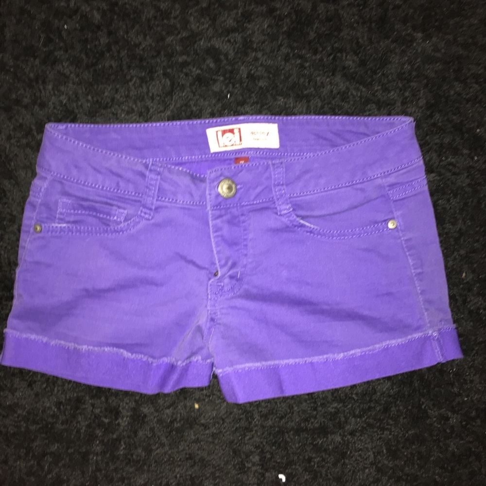 Purple shorts